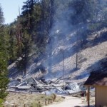 Schulman Grove Visitor Center after the fire